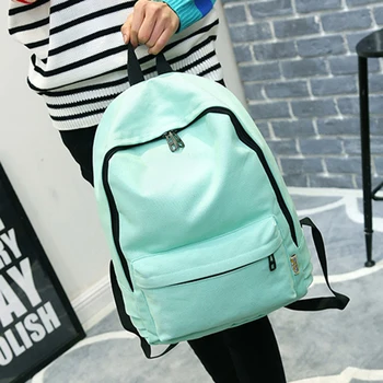 

Fashion Backpack Women Backpack Solid Color Travel Casual School Bag For Teenage Girl New Bagpack Female Rucksack Knapsack 2019