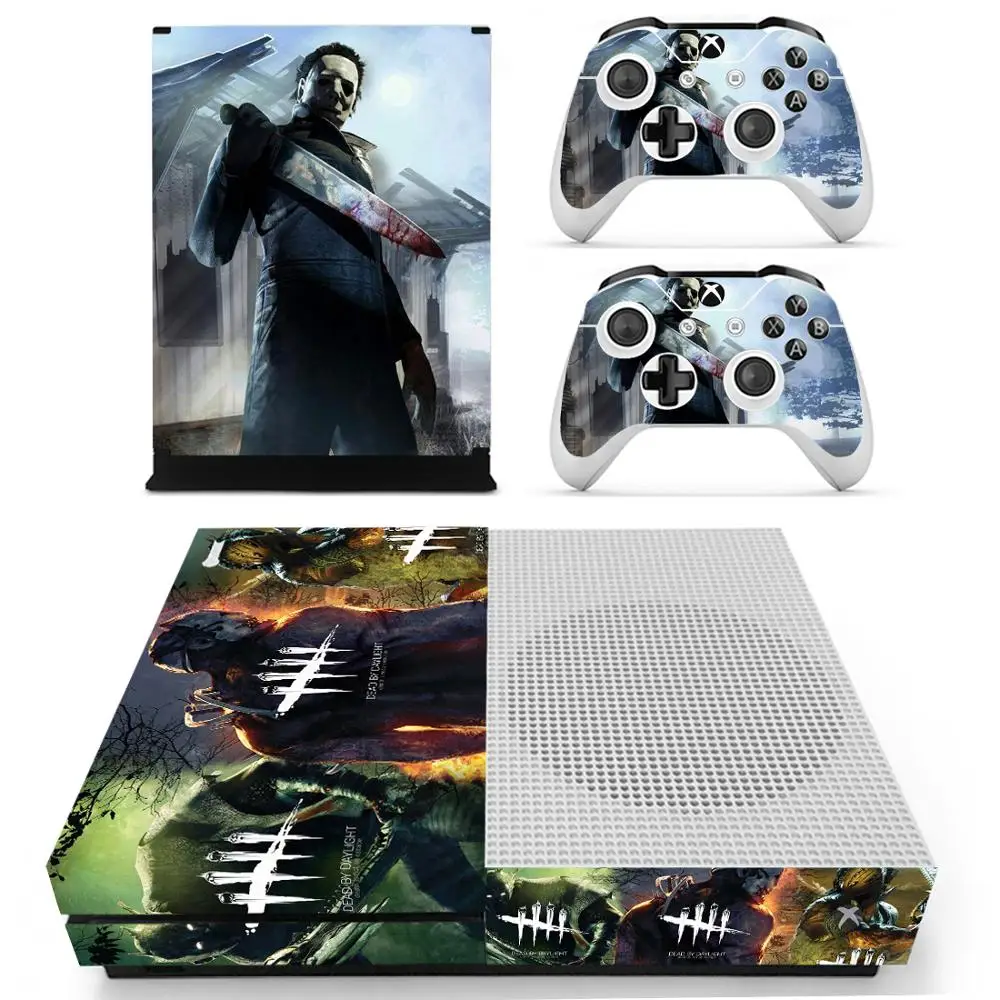 Dead by Daylight наклейка s для Xbox One S наклейки кожи Pegatina one Slim консоль и два