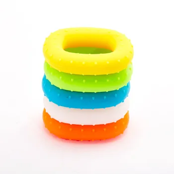 

Square Hand Gripper Grip Silicone Ring Hand Resistance Band Finger Stretcher Exercise for Forearm Wrist Carpal Train Equipment