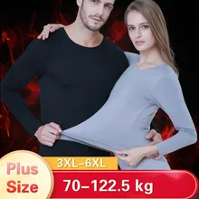 Большие размеры, термобелье для женщин, термобелье для мужчин, Ropa De Invierno Mujer, большой размер, Женская внутренняя одежда, теплая рубашка, брюки