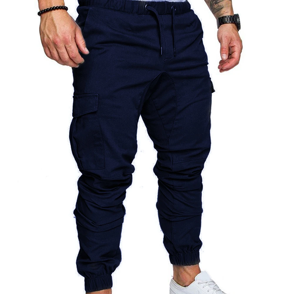 

Men Long Pants Jogging Jogger Sportwear Slim Fit Sports Pants Tracksuit Fabala Pencil Trousers Sweatpants Cargo Casual