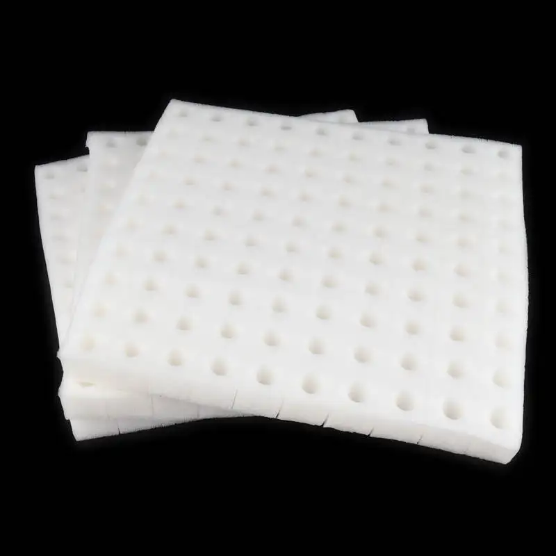 1/2/3/5/10pcs 250mm by 250mm Nursery Sponge Gardening Hydroponics Sponge Vegetables Hydroponics Sponge for Garden Supplies