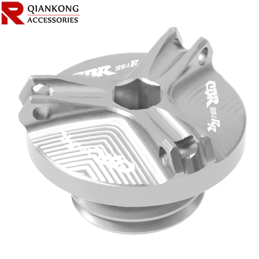 

FOR Honda CBR954RR 2003-2006 2004 2005 M20*2.5 Aluminum Motorcycle Accessories Engine Oil Drain Plug Sump Nut Cup Cover
