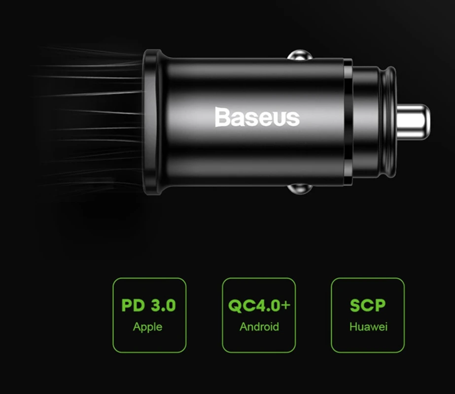 Зарядное устройство в прикуриватель baseus