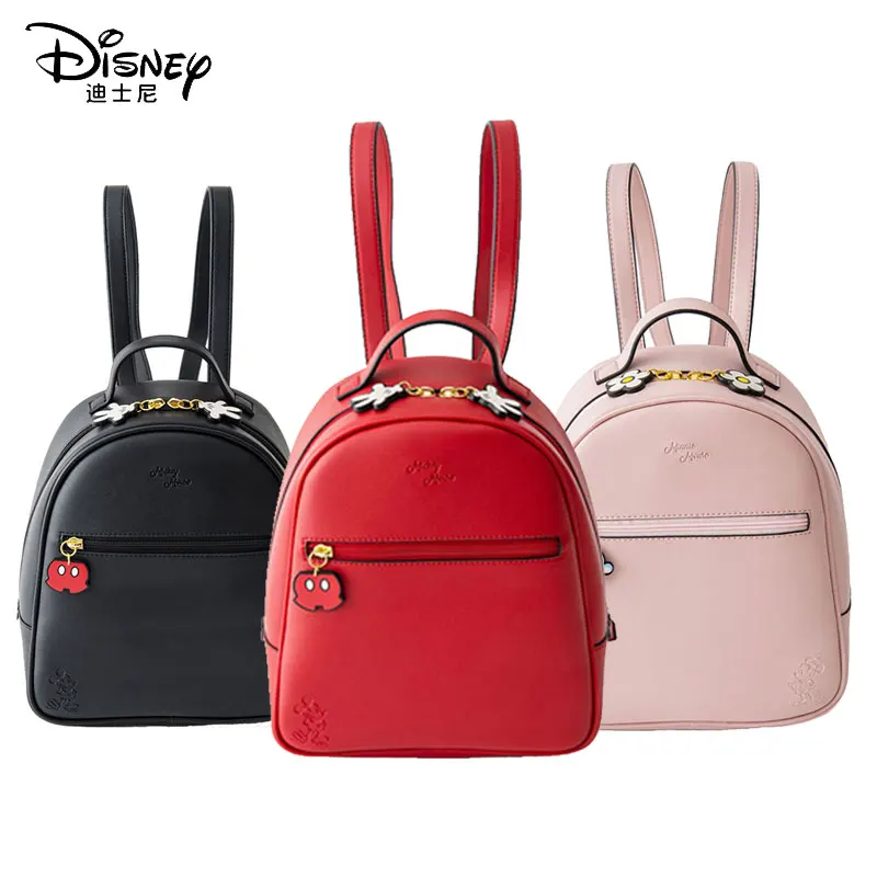 Рюкзак disney с Микки и Минни, японский рюкзак, Женский Зимний водонепроницаемый рюкзак для путешествий, женские кожаные рюкзаки для девочек