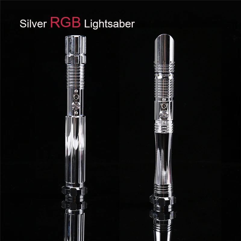 silver lightsaber
