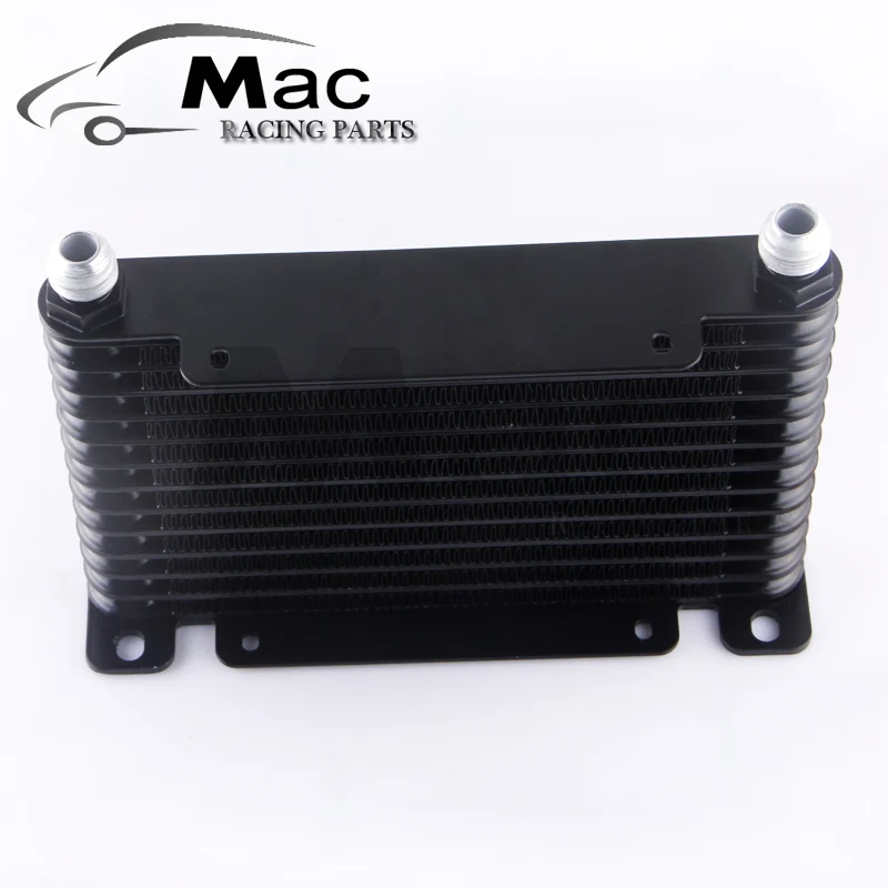 NEW DESIGN AN10 13 ROW 32MM ALLOY RACE DRAG DRIFT BLACK OIL COOLER