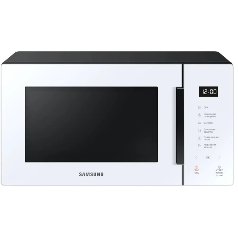 Микроволновая Печь Samsung MS23T5018AW 23л. 800Вт белый/черный|Микроволновые печи| |