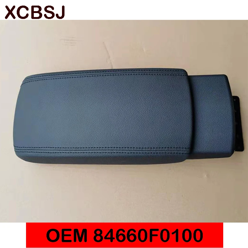Аутентичный для hyundai Elantra AD консоль подлокотник в сборе OEM 84660F0100TED 84660F0100 - Название цвета: Черный
