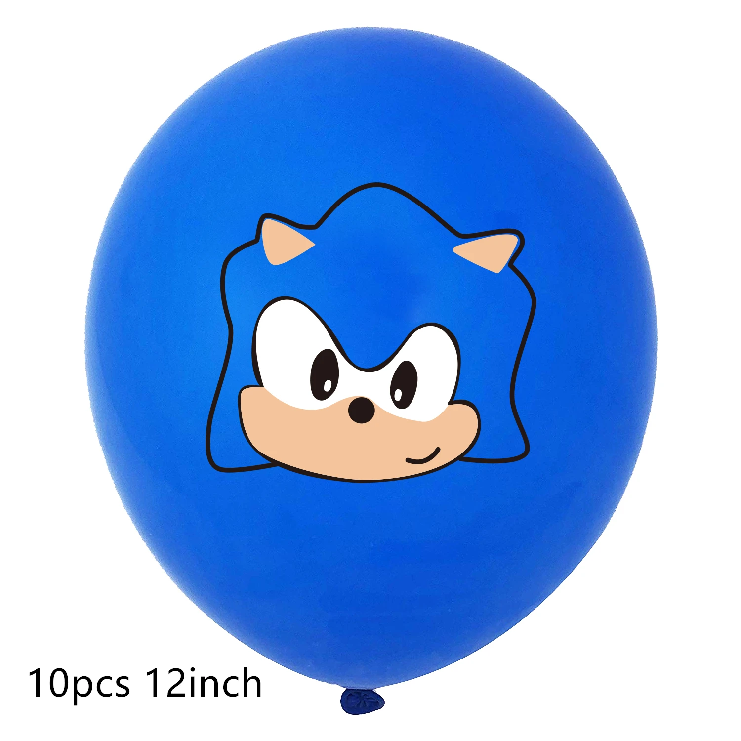 Новинка, воздушные шары Sonic the Hedgehog, супер герой, sega, фанаты игр, фольга, воздушный шар, мальчик, счастливый день рождения, баннер, вечерние детские игрушки, товары для декора - Цвет: 10pcs
