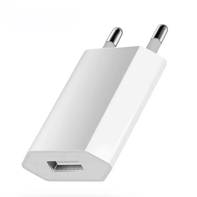 Оригинальный USB устройство с европейской вилкой для iPhone 11 X XS MAX XR 5s 6 7 8 плюс