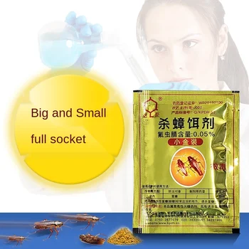 

10PCS Effective Killer Cockroach Powder Bait Special Insecticide Bug Beetle Cucaracha Medicine Insect Reject Pest Control
