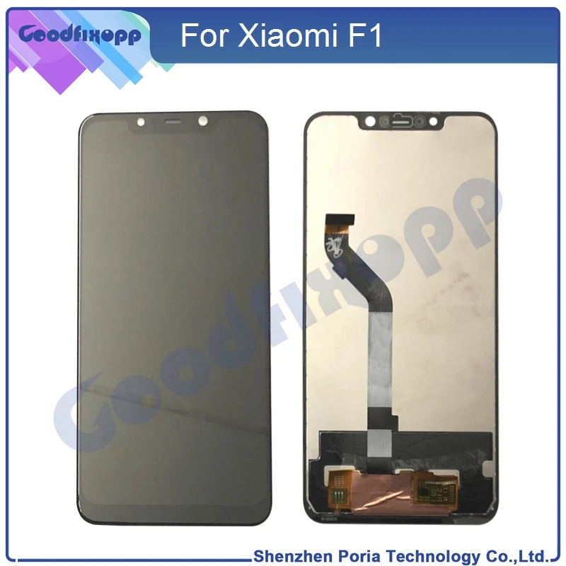 US $240.00 10pcs For Xiaomi Pocophone F1 M1805E10A LCD Display Touch Screen Digitizer Assembly With Frame For Xiaomi F1 Replacement Parts