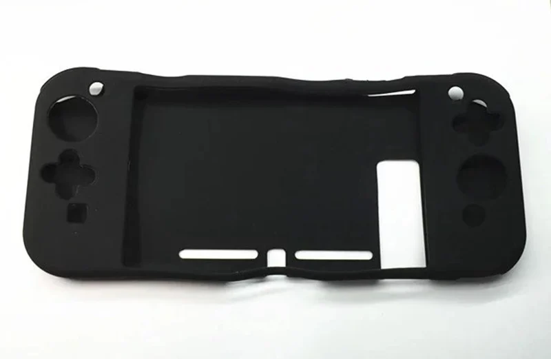 50 Pcs Protective Case for Nintendo Switch Soft Silicone Protect Skin Covers for NS NX Controller - Color: Black