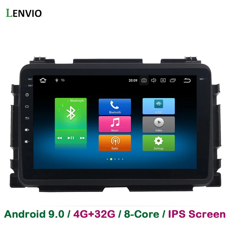 Lenvio 4G ram 32G rom Восьмиядерный Android 9,0 автомобильный DVD gps навигационный плеер для Honda Vezel HRV HR-V радио wifi DAB ips