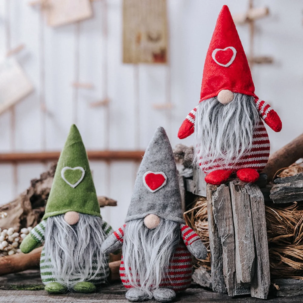 

Santa Doll Gnome Scandinavian Tomte Nordic Nisse Sockerbit Dwarf Elf Home Festival Ornaments Decor Christma Swedish Stuffed Toy