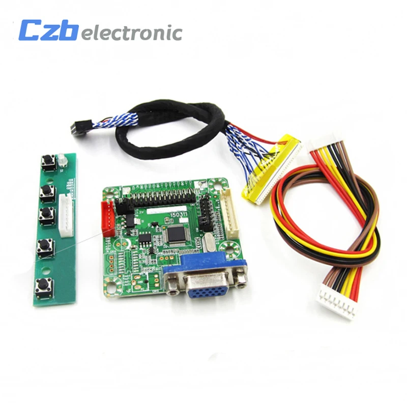 MT6820 B Универсальный LVDS lcd Montor экран драйвер плата контроллера 5 в 10 &quot 42&quot Laptor
