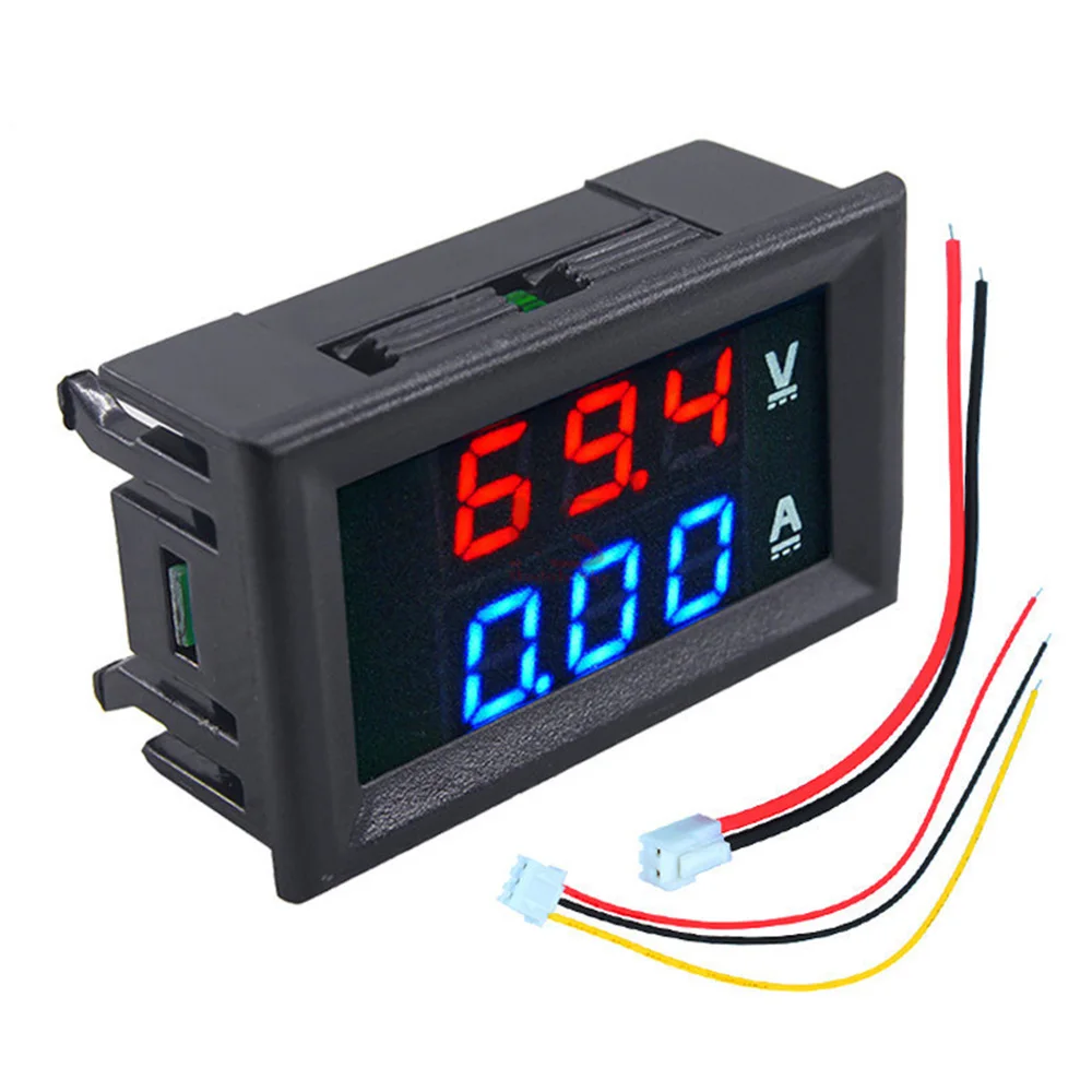 

LED DC Dual Display Digital Voltage Ammeter High precision voltage indicator Dual header Multimeter current meter Tester Newest