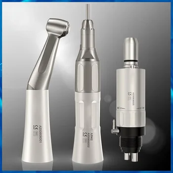 

Dental Low Speed Handpiece Kit ContraÂ Angle Straight AirÂ Motor