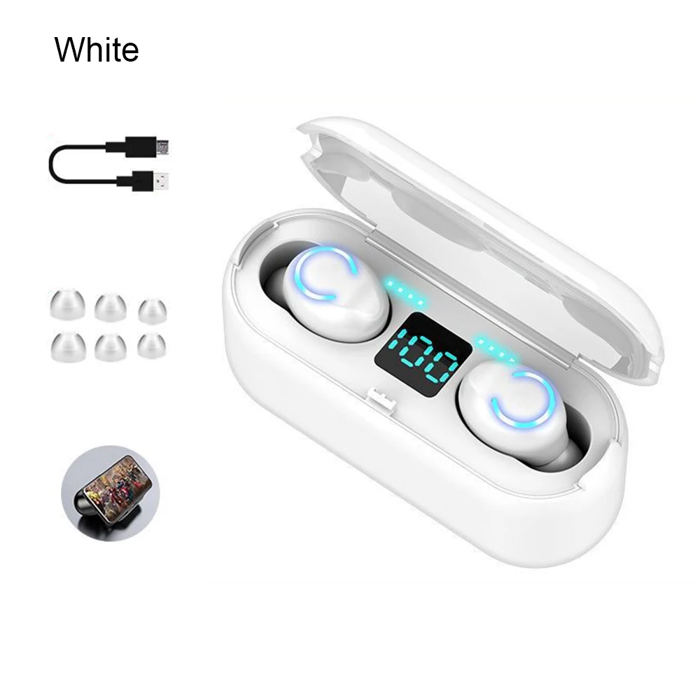 F9-8, Bluetooth 5,0, гарнитура, TWS, беспроводные наушники, мини, вкладыши, стерео, Denoise, бас, наушники, Bluetooth, наушники для Xiaomi, samsung