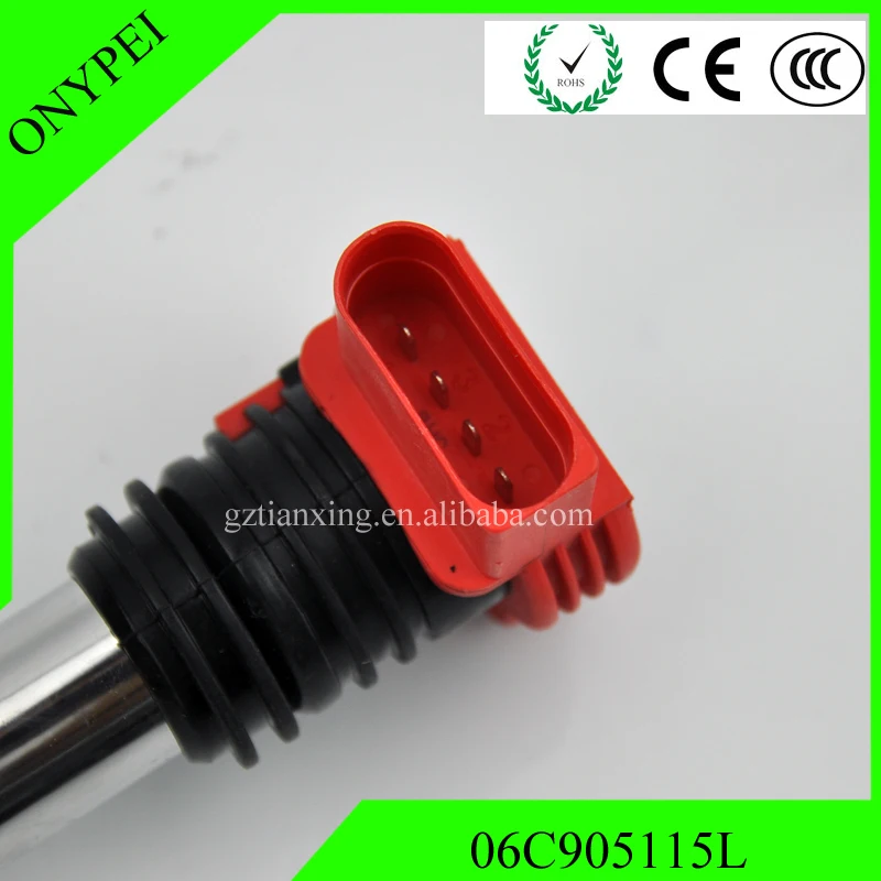 OEM # 06C905115L Катушка зажигания для 2002 2005 A4 Quattro A6 3.0L V6 06C905115M 06C905115B 06C905115D 06C905115E|Катушка
