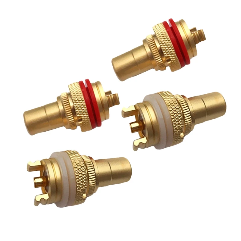 IG-8pcs красный+ белый RCA гнездо шасси высокое качество RCA CMC разъем Phono медь разъем Amp HiFi