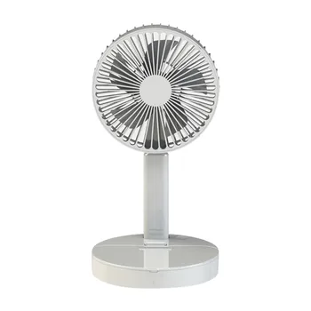 

Foldable Telescopic Colorful Smart Home Portable Multi-function Mini Rechargeable Air Cooler with Makeup Mirror Phone Holder