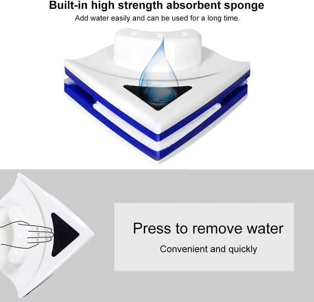 Магнитный очиститель окон щетка для мытья окон щетка для чистки стекла Бытовая мойка стеклоочиститель магнит очиститель стекла