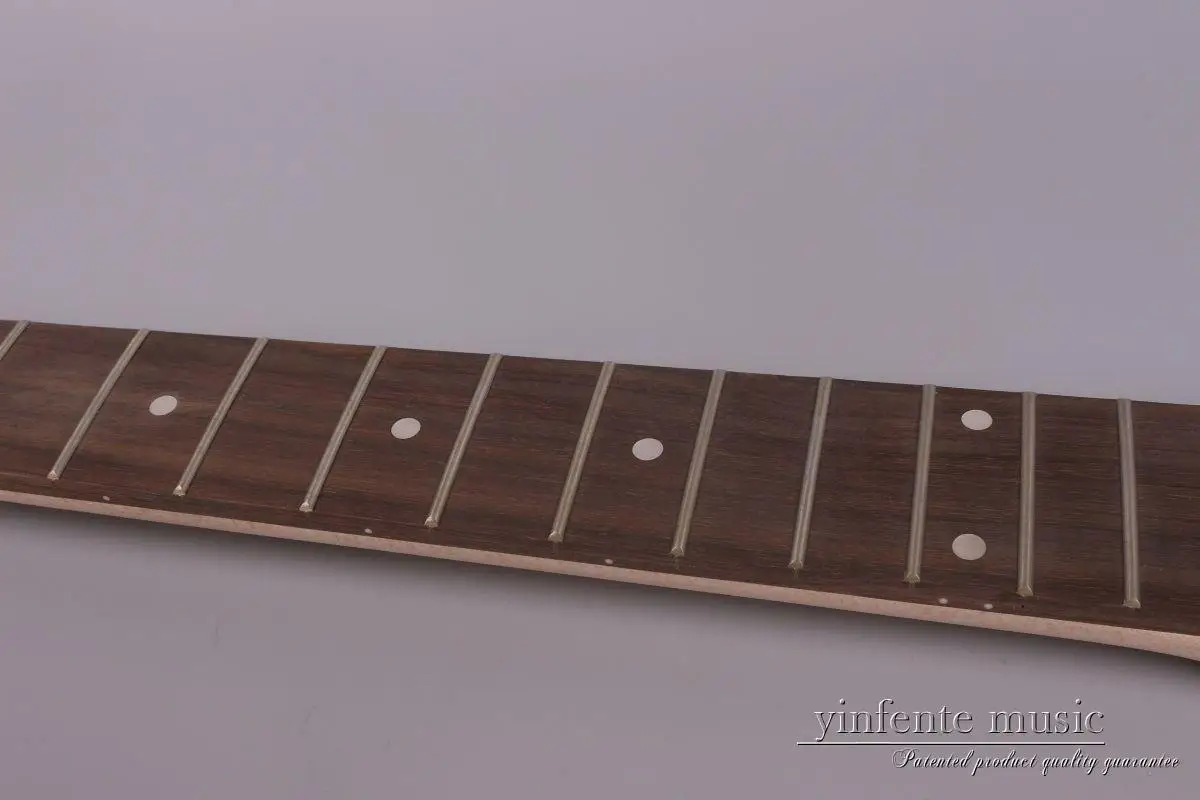 Yinfente Электрогитара шеи 21 лада 25,5 дюймов клен DIY гитарный гриф части