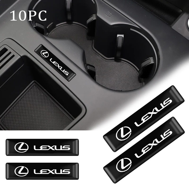 3D эпоксидной смолы автомобильный значок с эмблемой наклейки для Lexus CT200h F Sport ES