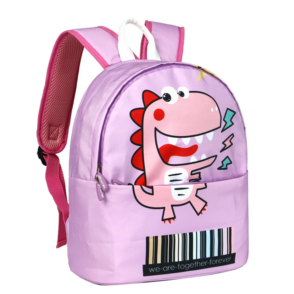Детская школьная сумка с рисунком животных для мальчиков и девочек, школьная сумка с рисунком динозавра, рюкзак, модный рюкзак