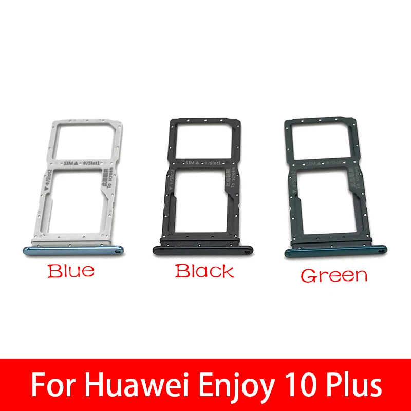 Адаптер держателя слота для huawei Enjoy 10 plus SIM карты лоток аксессуары