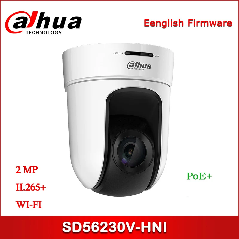 Dahua IP камера SD56230V HNI 2MP 30x Starlight PTZ сетевая Поддержка Wifi PoE + 4 5 мм ~ 135 объектив