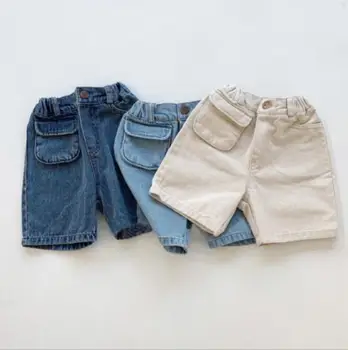 

2020 New Boys Girls Denim Shorts Fashion Spring Summer Kids Shorts 1-7 Years PY695