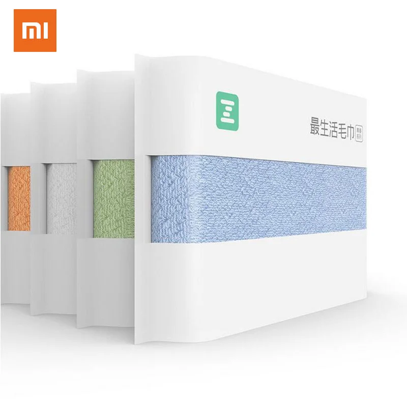 Xiaomi 3 шт. обновленное полиэфирное антибактериальное полотенце серии Young 100% хлопок