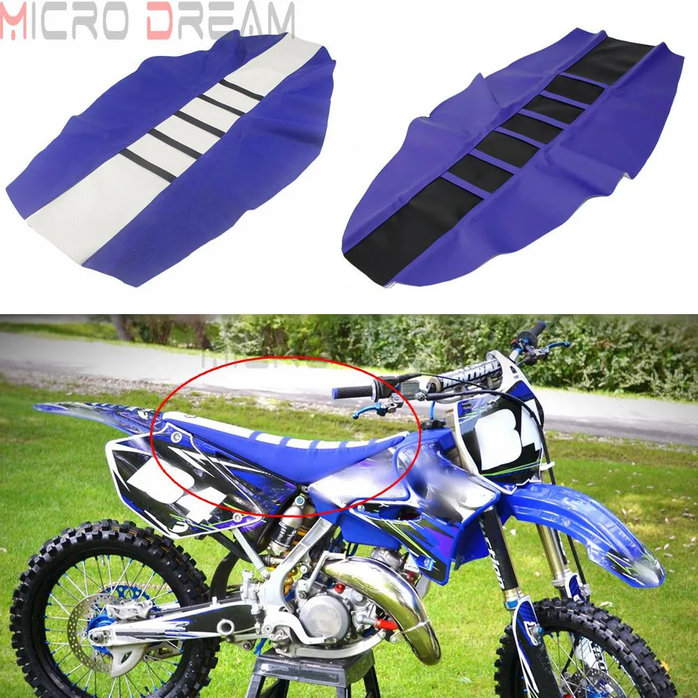 Rubber Gripper Soft Seat Cover For Yamaha YZ YZF WR TTR 125 250 300 450 FE TE 