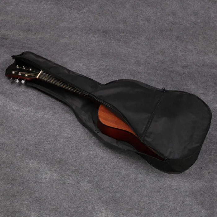 Горячее предложение 30/38/40/41 дюймов Классическая Акустическая гитара сумка Водонепроницаемый Универсальный Один Слои из коровьей кожи, сумки через плечо, сумка для гитары MVI-в