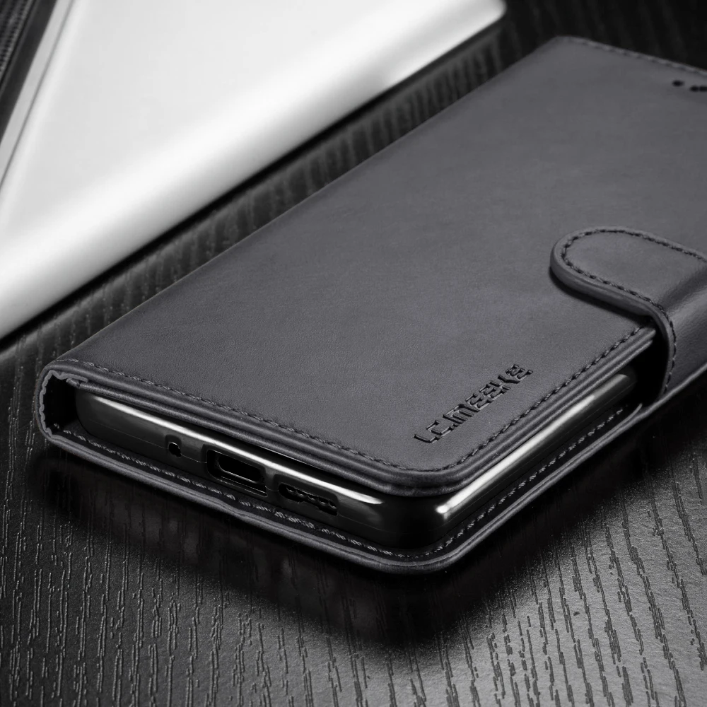 LLZ. COQUE кожаный чехол-книжка с отделениями для карт и магнитным бумажником для huawei P20 mate 20 P20 P30 Pro P Smart huawei чехол Capas