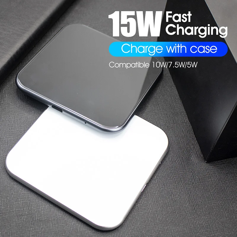 Acheter 15W QI chargeur rapide sans fil usb tpye c QC 3.0 charge rapide pour iphone samsung s9 xiaomi téléphone mobile SIKAI double 30W