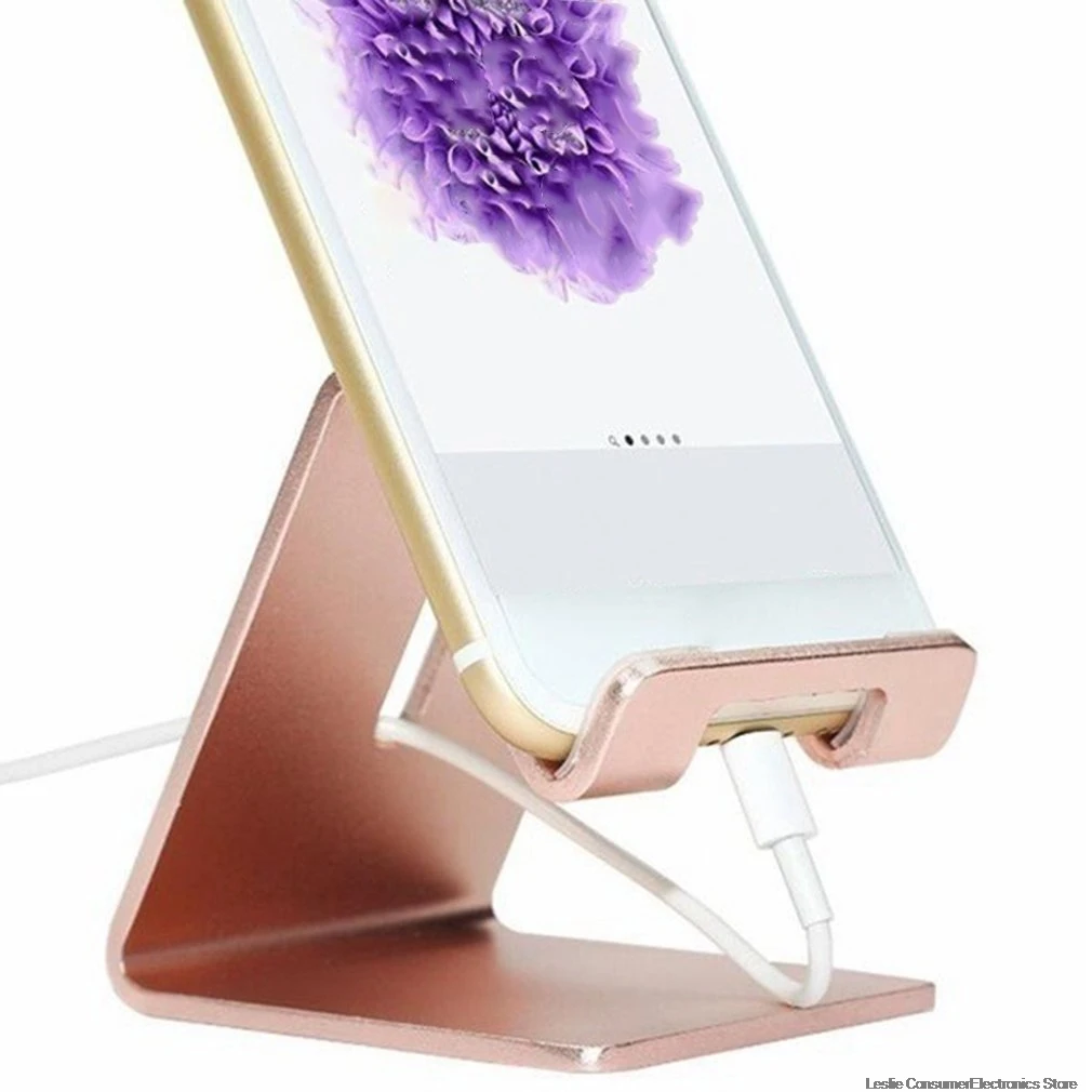 Универсальная подставка для смартфона из алюминиевого сплава Настольная Подставка для зарядки держатель для iPhone металлическая стойка для планшета для ipad планшета