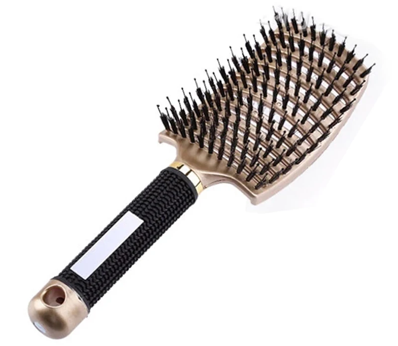 2Pcs Hair Comb Anti Klit Haarborstel Scalp Massage Comb Nylon Women Detangle Hair Brush for Salon Hairdressing Styling Tools 4