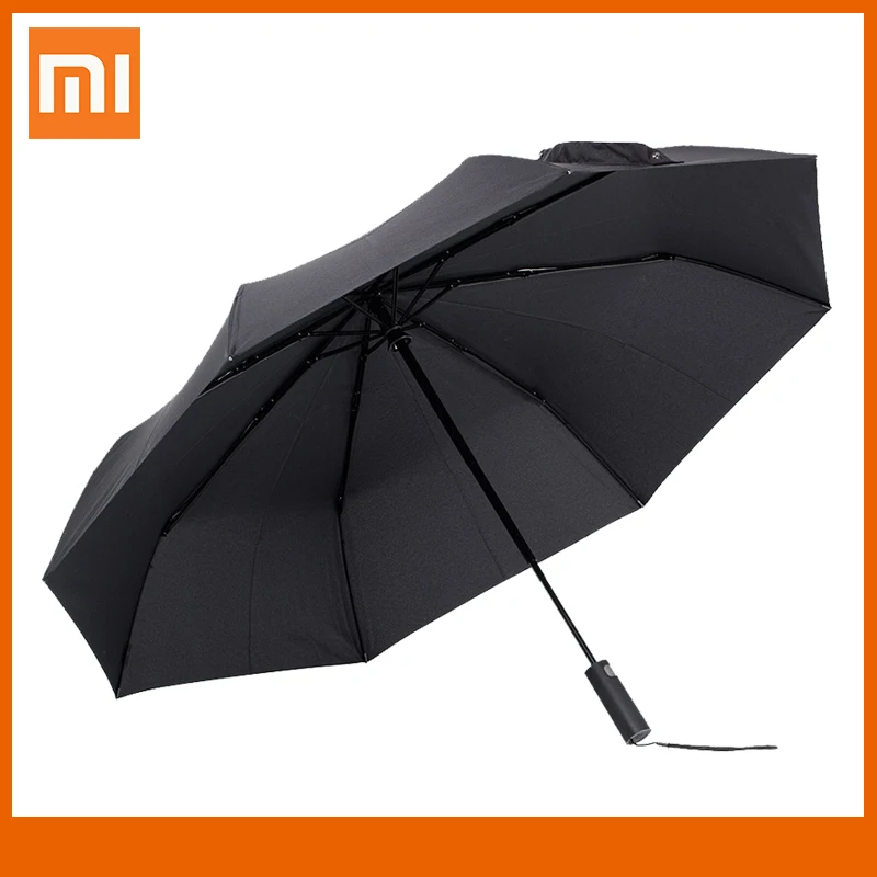 Xiaomi Mijia автоматический Солнечный дождь зонт алюминиевый ветрозащитный