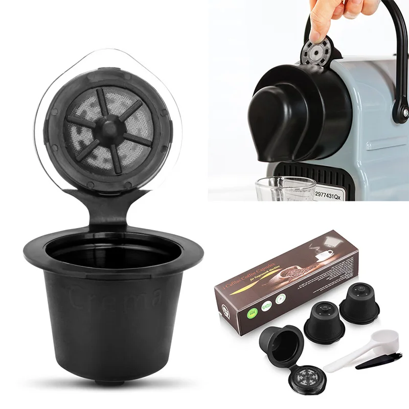 Подходит для кофейных капсул Nespresso части циркуляционного наполнения фильтр чашка 51-100 мл