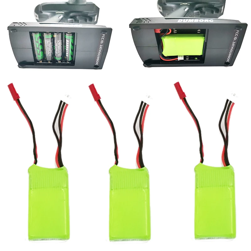 Передатчик Lipo 7 4 В 1000 мАч 2S 3C батарея JST для пельborc X4 X6 X5 X6A X6B передатчик TX пульт