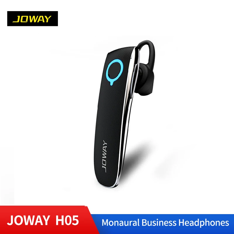 

Joway H05 Wireless Bluetooth Headset Deep Bass Stereo Music and Business Driver Style Leather Earphone Headphone with Microphone