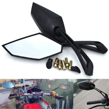 

Universal Motorcycle Rearview Mirrors Motorbike Side Mirrors 8mm 10mm For DUCATI Monster 696 796 695 659 796 400 695 620 1100/S