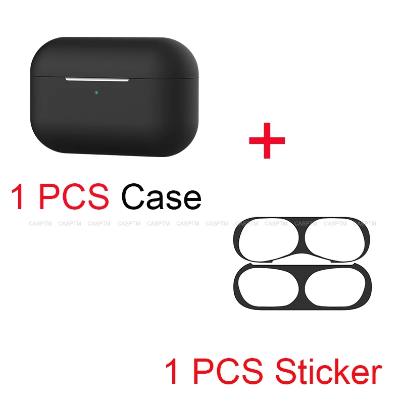 Металлическая защитная наклейка для Apple AirPods Pro чехол Пыленепроницаемая