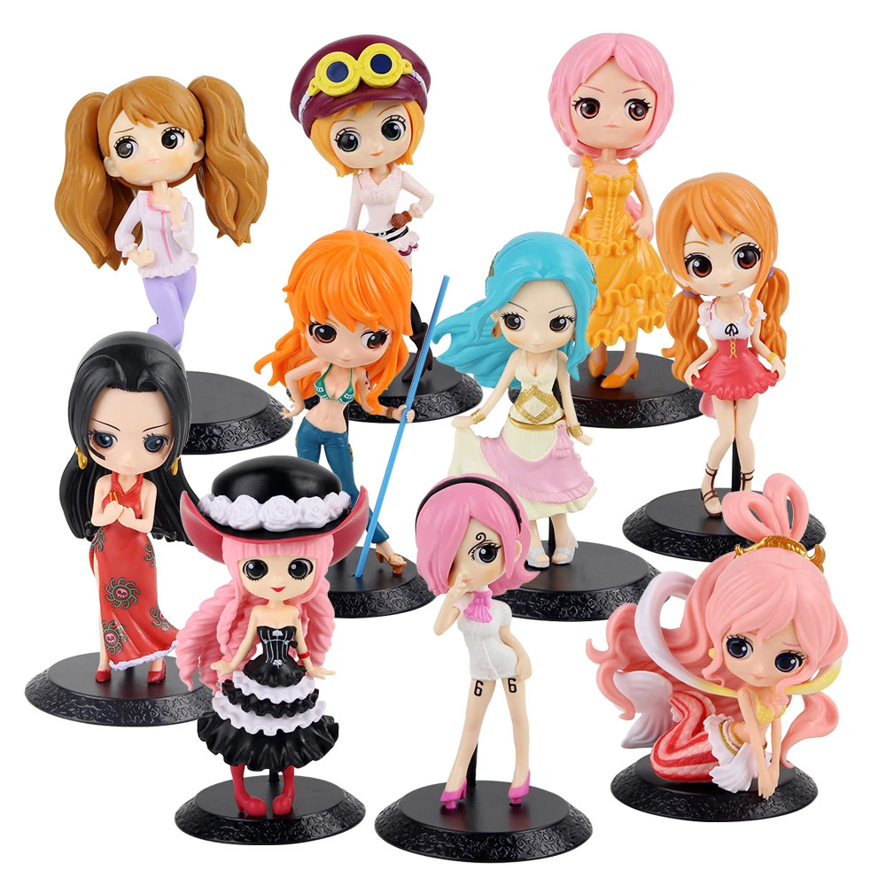 One Piece Q Posket Nemei Boa Hancock Rebecca Perona Nefeltari Vivi Shirahoshi Model Dolls Model Dolls Gifts For Girls Dolls Action Figures Aliexpress