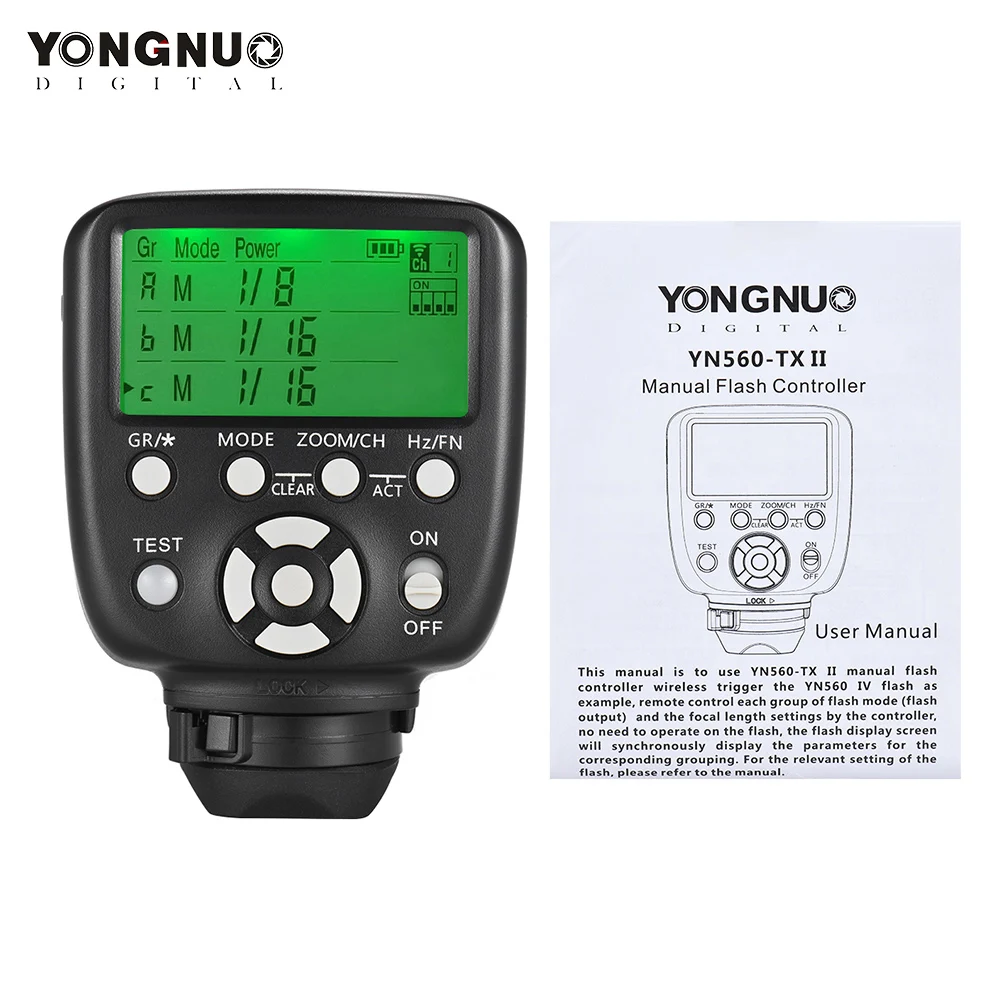 YONGNUO YN560-TX PRO 2,4G накамерная вспышка триггер беспроводной передатчик для Canon DSLR камера YN862/YN968/YN200/YN560 Speedlite