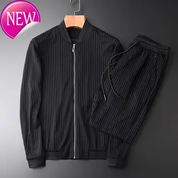 

soft Delicate and men's coat, high quality neck stripe slim fit, you two wear men's coat